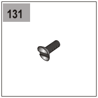 Part G-131 (Countersunk Head Screw M4x12)