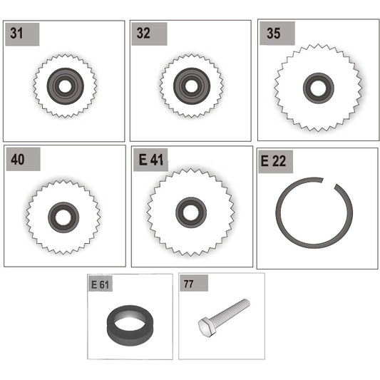 Gear Replacement Kit for TM3/4/5