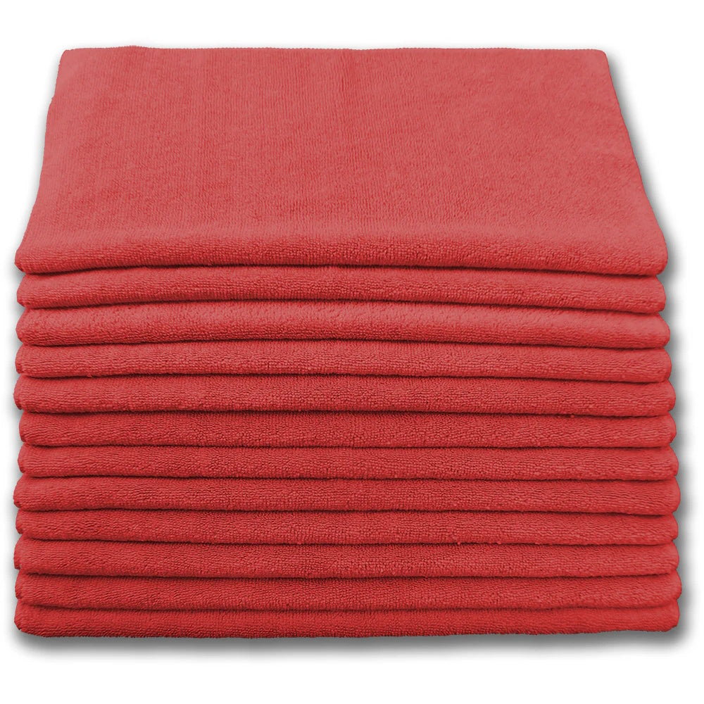 Microfiber Cleaning Cloths - Pack of 12