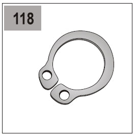 Part E/G-118 (Snapring)