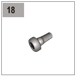 Part E/G-18 (Screw for Housing Unit)